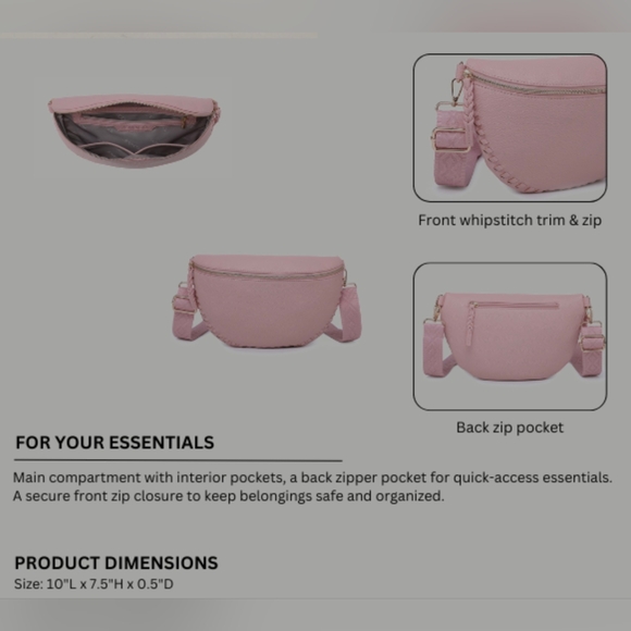 Jen & Co. Sage Green Crossbody Bag With Erimish Bracelet - Picture 7 of 12